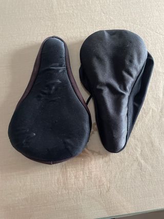 Funda sillín bicicleta negra