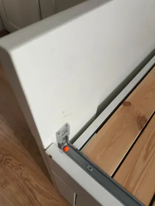 Cama Diván Ikea Blanca con Cajones