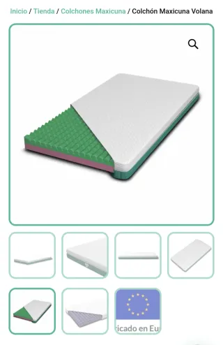 Colchón Lémur maxicuna 140 x 70 – como nuevo