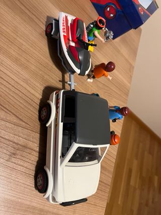 Playmobil Coche con Jet Ski y Figuras