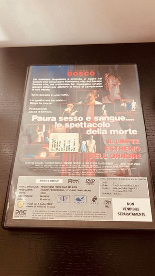 Tris DVD Horror - Fear of the Dark, The Glow, Bosc