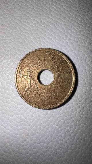 Moneda 25 Pesetas España 1996 Castilla-La Mancha