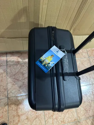 Juego 3 Maletas Polipropileno Negras