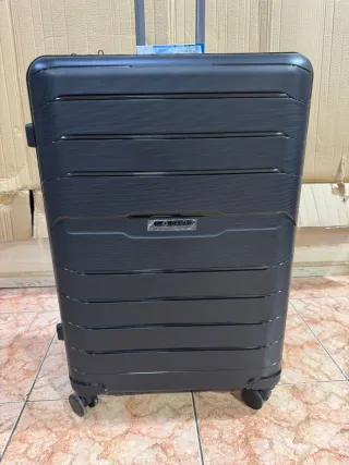 Juego 3 Maletas Polipropileno Negras