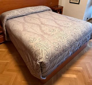 Colcha Edredón Cama 150cm Algodón y Poliéster