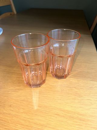 Vajilla Ikea vasos, platos y cubiertos