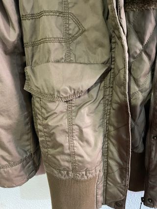 Abrigo XDYE Marrón Algodón