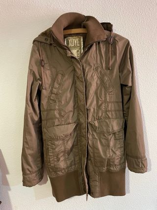 Abrigo XDYE Marrón Algodón