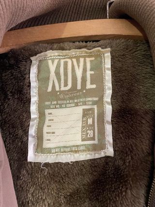 Abrigo XDYE Marrón Algodón