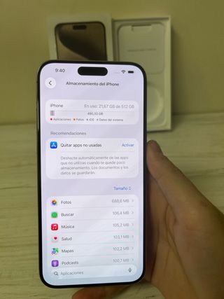 iPhone 15 pro max COMO NUEVO !