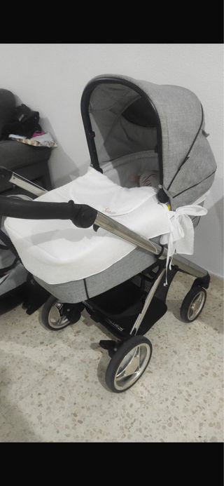 Carro Bebecar gris