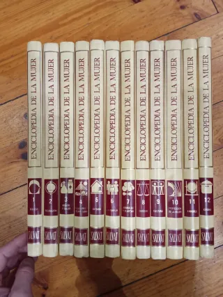 Enciclopedia de la Mujer 12 Tomos Salvat 1973