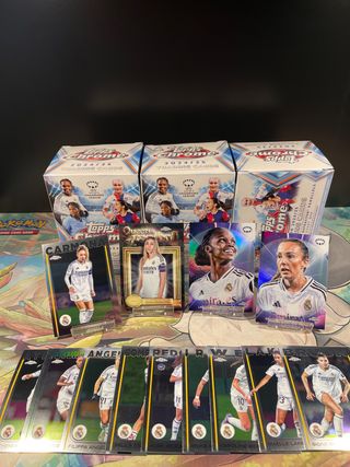 13 cartas Topps Chrome 2024/25 Real Madrid