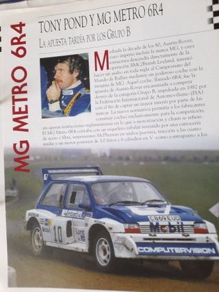 MG Metro 6R4 RAC Rally 1985 1:43