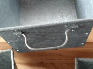 3 Cajas Almacenaje Galvanizadas Ikea