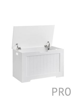 Baúl de almacenaje, banco con 2 bisagras de seguridad