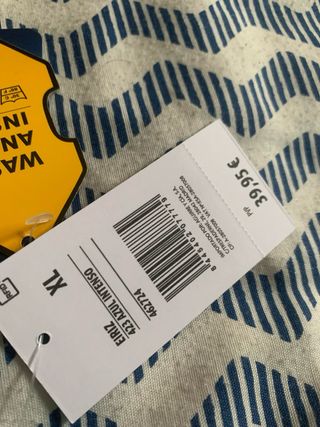 Camiseta Bullpadel Tirantes Azul Talla XL