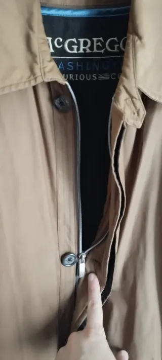 Abrigo McGregor Marrón