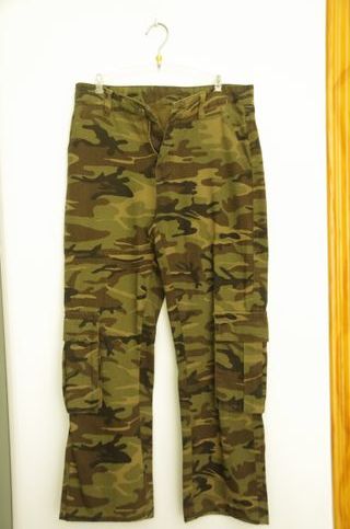 Pantalón Cargo Militar Camuflaje Y2K