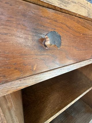 Mueble de entrada de madera