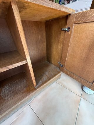 Mueble de entrada de madera