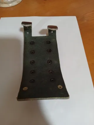 Bracciale cuoio anni 80' stile punk