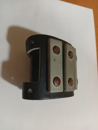 Bracciale cuoio anni 80' stile punk