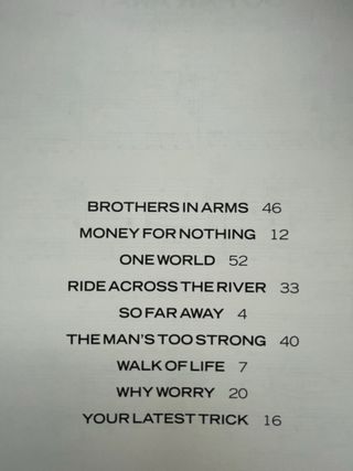 Libro Partituras Piano Guitarra Dire Straits