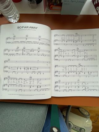 Libro Partituras Piano Guitarra Dire Straits