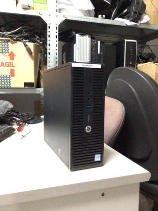 Ordenador Sobremesa HP Negro