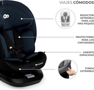 Silla Coche Kinderkraft I-GROW I-SIZE 40-150