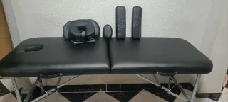 Camilla masaje con altura regulable, buen estado