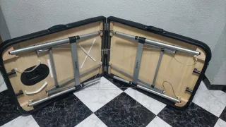 Camilla masaje con altura regulable, buen estado