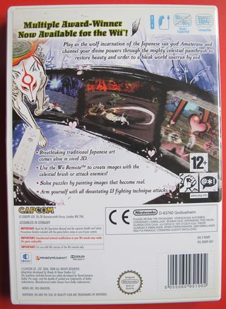 Okami Wii (PAL UK) Capcom Completo