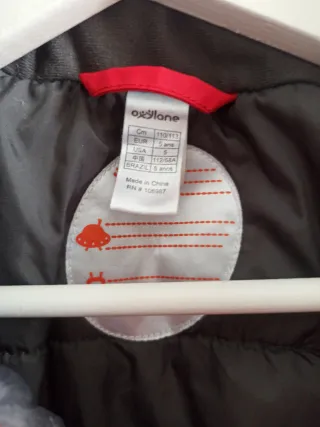 Mono de Nieve Rojo Talla 5 años. 110-113 cm