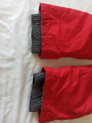 Mono de Nieve Rojo Talla 5 años. 110-113 cm