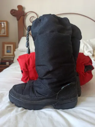 Mono de Nieve Rojo Talla 5 años. 110-113 cm