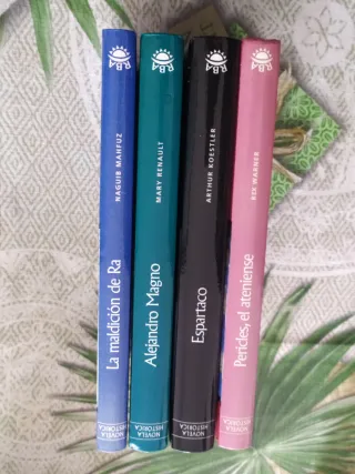 OFERTA LOTE 4 LIBROS DE NOVELA HISTÓRICA