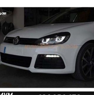 Faros delanteros Volkswagen Golf VI 6 Led Black ed