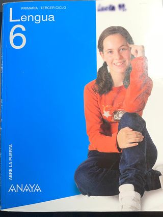 Lengua 6. (Abre la puerta) (Spanish Edition)
