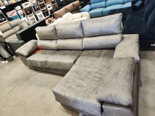 Sofá Chaiselongue Gris