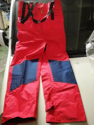 Pantalón Náutico Guy Cotten Rojo/Azul