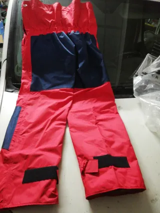 Pantalón Náutico Guy Cotten Rojo/Azul