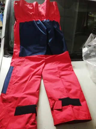 Pantalón Náutico Guy Cotten Rojo/Azul