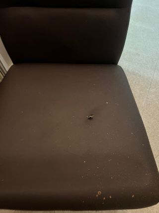 4 Sillas Comedor Piel Sintética Marrón