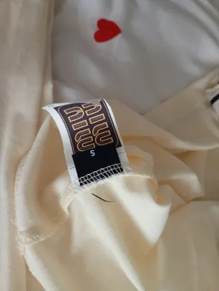 Miu Miu Camiseta Manga Larga Rayas