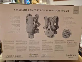 Mochila Porta Bebé BabyBjörn Gris