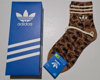 Calzini Adidas fantasia leopardata