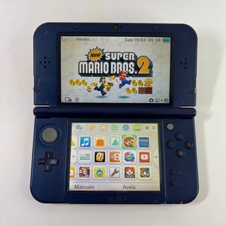 new Nintendo 3DS XL Blu