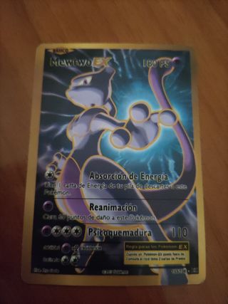 Carta Pokémon Mewtwo EX 180 PS